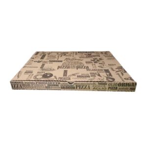 Scatolificio Martinelli Srl: Cartone Pizza 40×60 Avana h. 5 cm con chiusura Americana