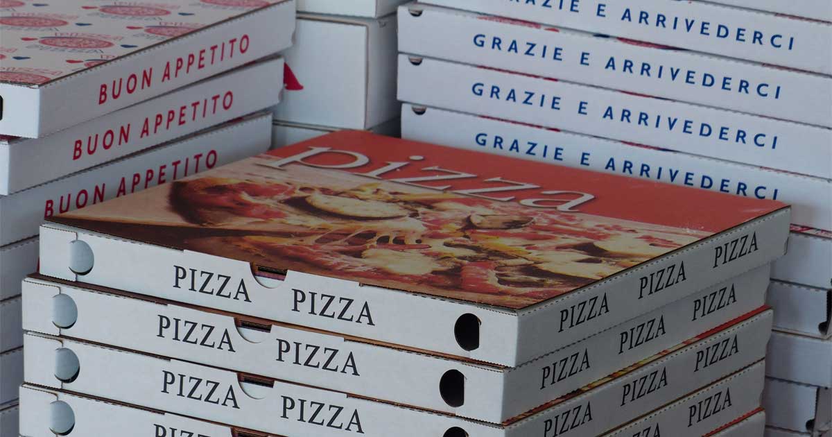 Cartoni pizza: come sono fatti