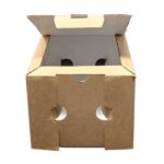 Scatolificio Martinelli Srl: Scatola Porta Panino 15x15 Avana h. 12 cm