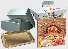 Scatolificio Martinelli Srl: produzione di cartoni pizza, contenitori per alimenti e vassoi per pasticceria