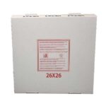 Scatolificio Martinelli Srl: Box Pizza 26×26 h. 3,5 cm con chiusura Americana