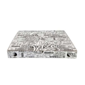 Scatolificio Martinelli Srl: Scatola Pizza 30×40 h. 5 cm con chiusura Italiana (Occhiellata)