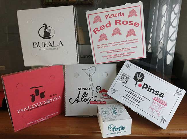 Scatolificio Martinelli Srl: scatole per pizza personalizzate