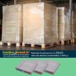 Scatolificio Martinelli Srl: bancale di cubi porta pizza da asporto cm 33x33 con chiusura italiana (occhiellata) 3990 pz