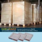 Scatolificio Martinelli Srl: bancale di cubi pizza d’asporto cm 33x33 con chiusura italiana (occhiellata) 6460 pz